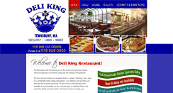 Desktop Screenshot of delikingrestaurant.com